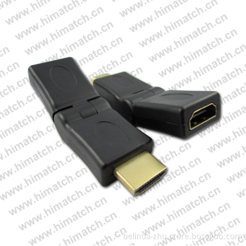 1080P Swivel HDMI Adapter a Male to a Female